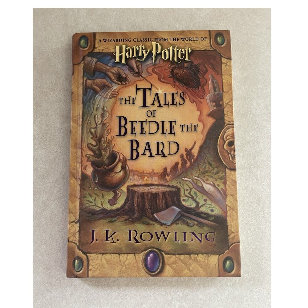 Scholastic Harry Potter The Tales of Beedle the Bard by J.K. Rowling Hardcover